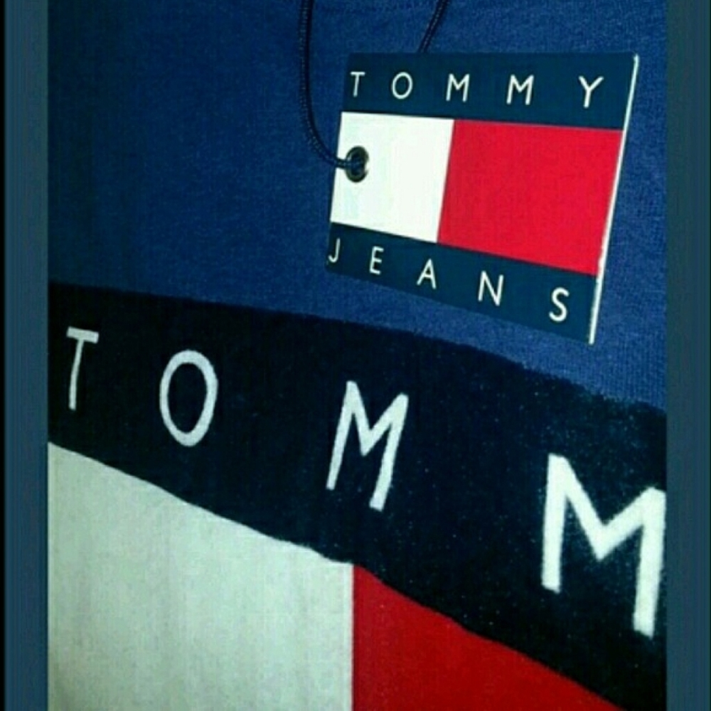 RARE Tommy Hilfiger GIFT Set BIG FLAG Collector's: Baseball Cap Hat + T-Shirt XL - Picture 7 of 8